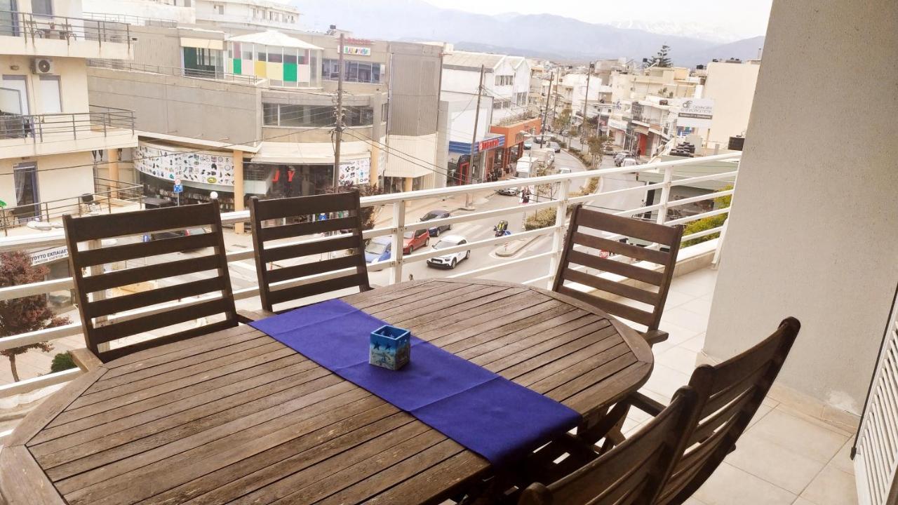 Appartement Heraklion - Vue Mer Et Montagne Ngoại thất bức ảnh